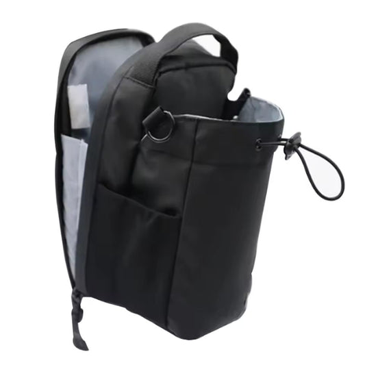 Bolso Morral Imantado para GYM Porta Botella Celular Audífonos