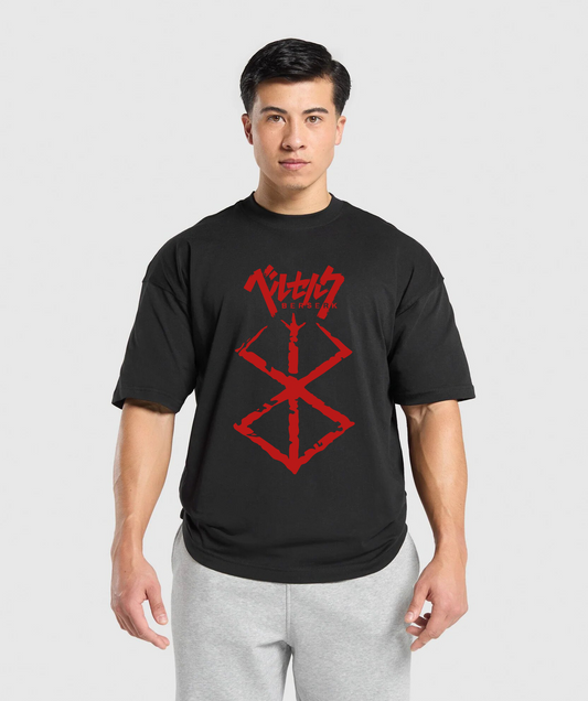 Polo Berserk Marca del Sacrificio Oversize Fit